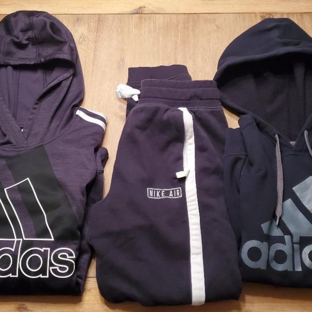 Boys XL Hoodies & Joggers (Nike & Adidas)